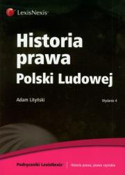 Okładka książki Historia prawa Polski Ludowej