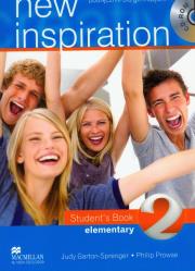 Inspiration New 2 SB CD Gratis MACMILLAN. Autor: Judy Garton-Sprenger, Prowse Philip. Dadada.pl Okładka książki Inspiration New 2 SB CD Gratis MACMILLAN
