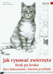 Okładka książki Jak rysować zwierzęta krok po kroku