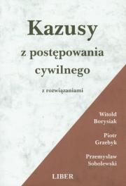 Okładka książki Kazusy z postępowania cywilnego z rozwiązaniami