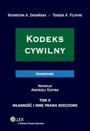 Okładka książki Kodeks cywilny Komentarz tom 2