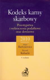 Okładka książki Kodeks karny skarbowy