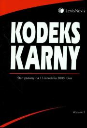 Kodeks Karny. Wydawca: LexisNexis. Dadada.pl Opakowanie Kodeks Karny