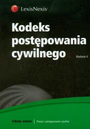 Kodeks postępowania cywilnego. Wydawca: LexisNexis. Dadada.pl Opakowanie Kodeks postępowania cywilnego