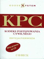Kodeks postępowania cywilnego + CD. Autor: Jędrejek Grzegorz. Dadada.pl Okładka książki Kodeks postępowania cywilnego + CD