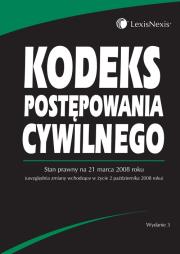 Kodeks postępowania cywilnego. Wydawca: LexisNexis. Dadada.pl Opakowanie Kodeks postępowania cywilnego
