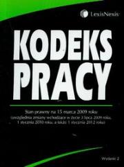 Kodeks pracy. Wydawca: LexisNexis. Dadada.pl Opakowanie Kodeks pracy