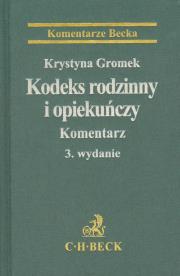 Okładka książki Kodeks rodzinny i opiekuńczy Komentarz