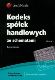 Okładka książki Kodeks spółek handlowych ze schematami