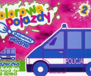 Okładka książki Kolorowe pojazdy 2 - malowanki wodne
