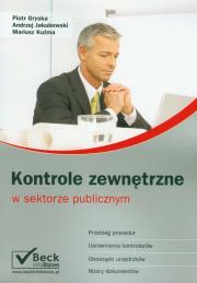 Okładka książki Kontrole zewnętrzne w sektorze publicznym