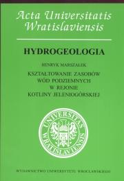 Okładka książki Kształtowanie zasobów wód podziemnych w rejonie Kotliny Jeleniogórskiej