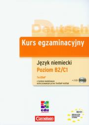 Kurs egzaminacyjny Język niemiecki Poziom B2/C1 + 2 CD. Autor: Mozer Isolde. Dadada.pl Okładka książki Kurs egzaminacyjny Język niemiecki Poziom B2/C1 + 2 CD