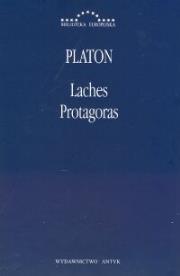 Laches Protagoras. Autor: Platon. Dadada.pl Okładka książki Laches Protagoras