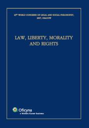 Okładka książki Law, liberty, morality and rights