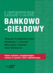 Okładka książki Leksykon bankowo-giełdowy