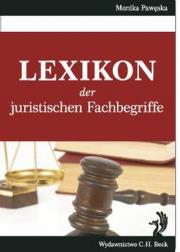 Lexikon der juristischen Fachbegriffe. Autor: Pawęska Monika. Dadada.pl Okładka książki Lexikon der juristischen Fachbegriffe