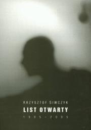 Okładka książki List otwarty 1995-2005