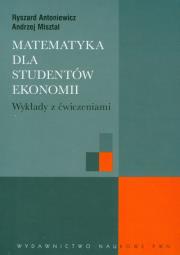 Okładka książki Matematyka dla studentów ekonomii