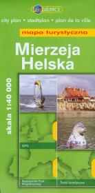 Okładka książki Mierzeja Helska Mapa turystyczna 1:40 000