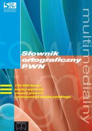 Multimedialny słownik ortograficzny PWN. Wydawca: Wydawnictwo Naukowe PWN. Dadada.pl Opakowanie Multimedialny słownik ortograficzny PWN