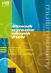 Opakowanie Multimedialny słownik wyrazów obcych PWN