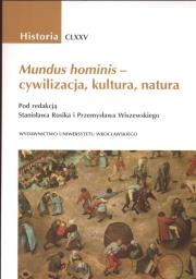Okładka książki Mundus hominis – cywilizacja, kultura, natura