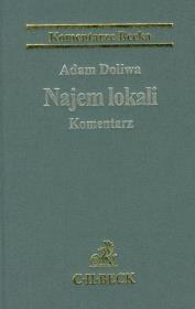 Okładka książki Najem lokali Komentarz