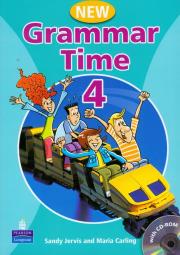New Grammar Time 4 with CD. Autor: Sandy Jervis, Maria Carling. Dadada.pl Okładka książki New Grammar Time 4 with CD