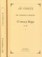 O mocy Boga tom 2 część 1-2. Autor: Tomasz z Akwinu. Dadada.pl Okładka książki O mocy Boga tom 2 część 1-2
