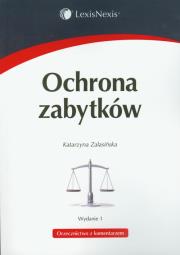Okładka książki Ochrona zabytków