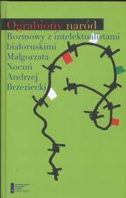 Ograbiony naród. Autor: Nocuń Małgorzata, Brzeziecki Andrzej. Dadada.pl Okładka książki Ograbiony naród