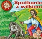 Owieczka Bebe 3 Spotkanie z wilkiem. Autor: Budziło Bogumiła. Dadada.pl Okładka książki Owieczka Bebe 3 Spotkanie z wilkiem