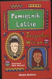 Pamiętnik Lottie - Jacqueline Wilson. Autor: Jacqueline Wilson. Dadada.pl Okładka książki Pamiętnik Lottie - Jacqueline Wilson