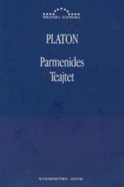 Parmenides Teajtet. Autor: Platon. Dadada.pl Okładka książki Parmenides Teajtet