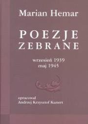 Okładka książki Poezje zebrane wrzesień 1939 maj 1945