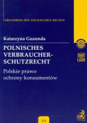 Okładka książki Polnisches verbraucherschultzrecht Polskie prawo ochrony konsumentów