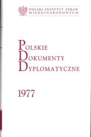 Polskie Dokumenty Dyplomatyczne 1977. Wydawca: Polski Instytut Spraw Międzynarodowych. Dadada.pl Opakowanie Polskie Dokumenty Dyplomatyczne 1977