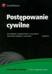Postępowanie cywilne. Autor: Jodłowski Jerzy, Resich Zbigniew, Lapierre Jerzy. Dadada.pl Okładka książki Postępowanie cywilne