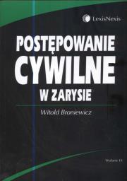 Okładka książki Postępowanie cywilne w zarysie