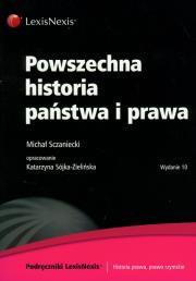 Okładka książki Powszechna historia państwa i prawa