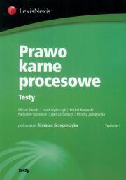 Prawo karne procesowe Testy. Wydawca: LexisNexis. Dadada.pl Opakowanie Prawo karne procesowe Testy