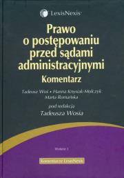 Okładka książki Prawo o postępowaniu przed sądami administracyjnymi
