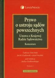 Okładka książki Prawo o ustroju sądów powszechnych
