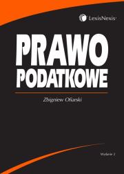 Prawo podatkowe. Autor: Ofiarski Zbigniew. Dadada.pl Okładka książki Prawo podatkowe