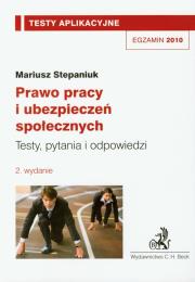 Okładka książki Prawo pracy i ubezpieczeń społecznych Testy aplikacyjne 7