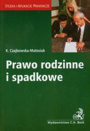 Okładka książki Prawo rodzinne i spadkowe