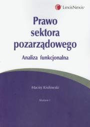 Okładka książki Prawo sektora pozarządowego