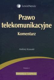 Okładka książki Prawo telekomunikacyjne Komentarz