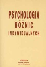 Okładka książki Psychologia różnic indywidualnych